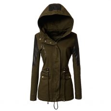 Kurtka Parka damska przejściowa Clarisse Zielona BH FOREVER BH1517 Kurtka Parka damska przejściowa Clarisse Zielona BH FOREVER BH1517
