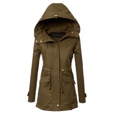 Parka przejściowa damska na wiosnę i jesień Hikis HK106 Parka przejściowa damska na wiosnę i jesień Hikis HK106